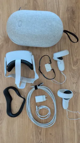 Oculus Quest 2 128GB completo com Case