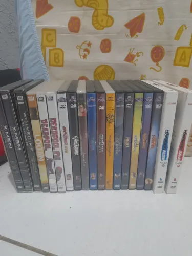 Coleção de Filmes em DVD - Marvel e X-Men