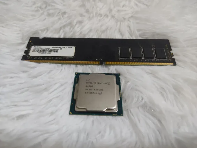 Memória DDR4+ processador G4560