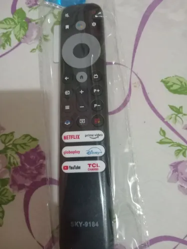 Controle das novas Tvs TCL smart 4k entregamos