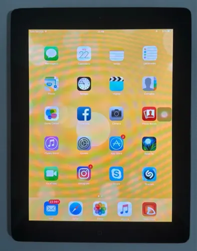 ipad 2 a1396 32gb, prata apple, bem conservado