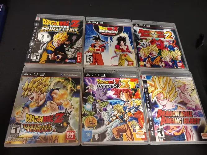 Coleção Jogos Dragon Ball Z PS3