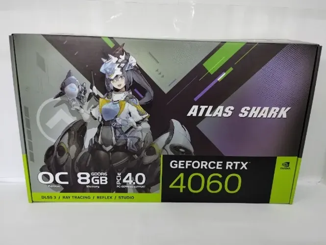 Caixa Vazia: Placa De Video Rtx 4060 8g V2
