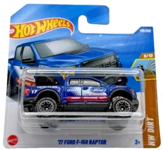 Hot Wheels 17 Ford F-150 Raptor Hw Dirt Azul