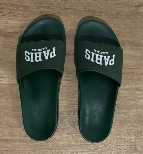 Slide Balenciaga Paris Verde