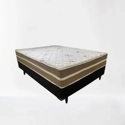 Cama Box Casal Molas ensacadas Acoplada 60 cm Mega Promoção