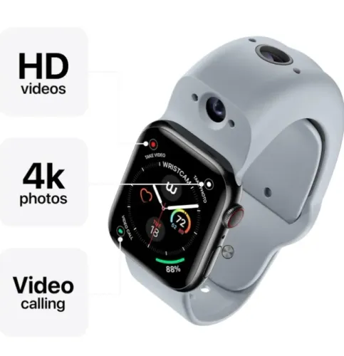 Wristcam, Pulseira Inteligente Com Câmera Para Apple Watch.