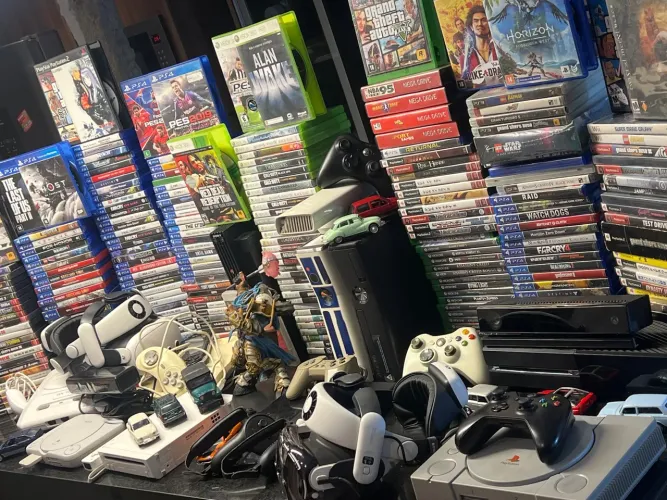 Coleção de Jogos e Consoles - valores a consultar , Xbox, e muito mais!