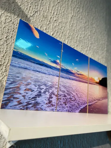 Trio quadros em Mdf Loja Fanático