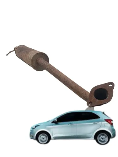 Escapamento Silencioso Intermediário Ford Ka 1.0 3cc 2016