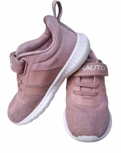 Tênis rosa Náutica para meninas