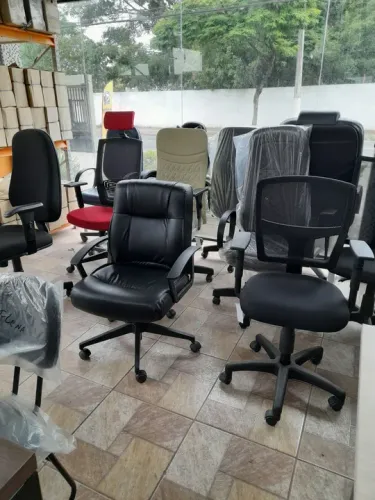 Cadeira giratória escritório novas