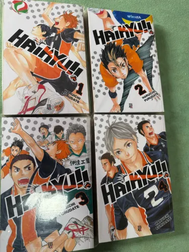 Coleção haikyuu 1-4