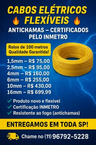 Cabos elétricos