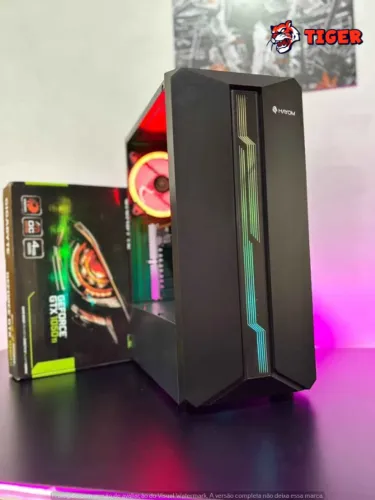 Pc gamer Intel 9° th - gtx 1050ti pra estudos eedição e jogos