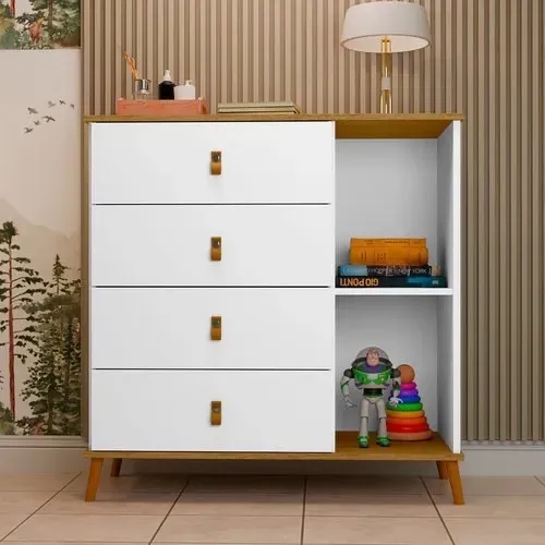 CÔMODA SAPATEIRA INFANTIL JUJUBA - J&A MÓVEIS*_?