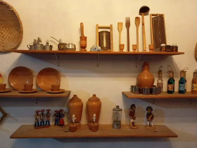 Decoração rústica e artesanal - Aceito Troca por Material de Construção Promoção 