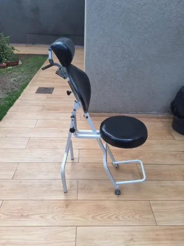 Cadeira para maquiagem portátil  