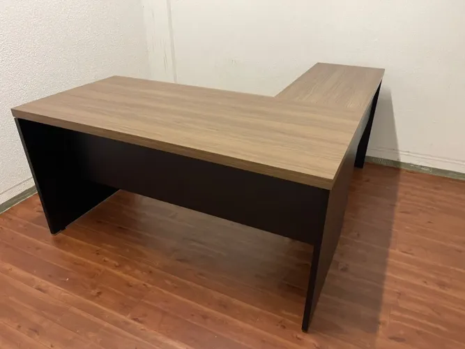 Mesa em L 1.50x1.60 para Escritório - LOJA IKONMIXOFFICE
