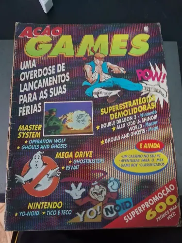 Revista de videogames Ação Games 2