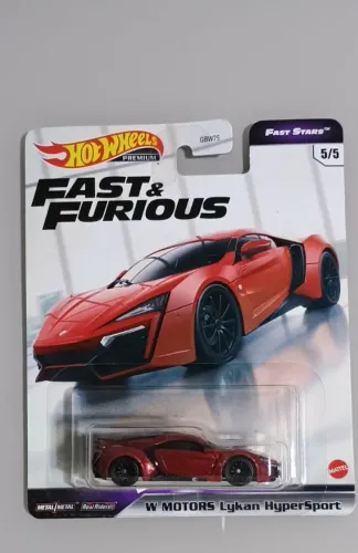 Hot Wheels Premium Lykan Hypersport Velozes e Furiosos 1/64
