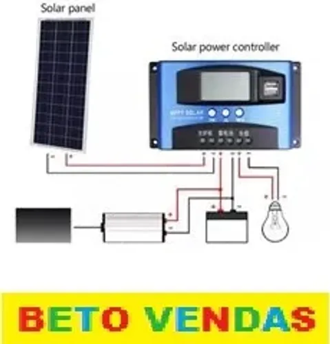 Controladora De Carga Mppt De 100 Amp