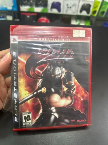 JOGO NINJA GAIDEN SIGMA PS3 NUNCA ABERTO