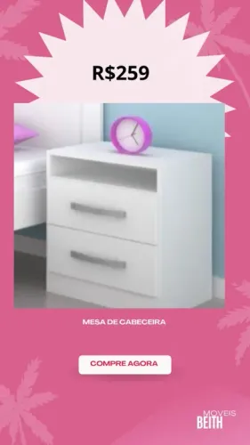 Promoção Mesa de Cabeceira - 17/01/25 