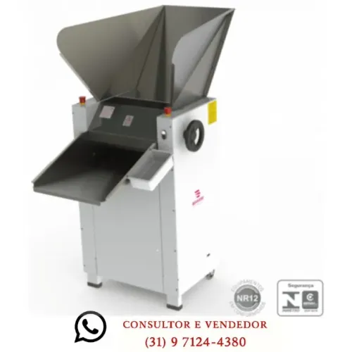 Cilindro de Massas Industrial 50 Cm Braesi Monofásico 220v