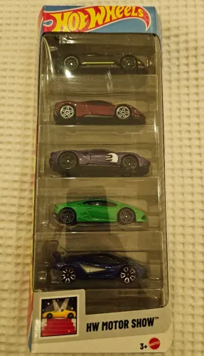 Hot Wheels Motor Show 5-pack
