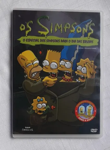 Dvd Os Simpsons - Especial Dia das Bruxas (original)