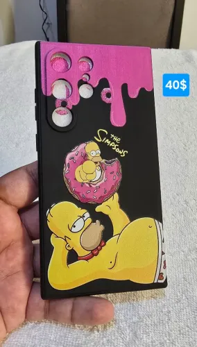 Capinha de celular Samsung S24 Ultra The Simpsons
