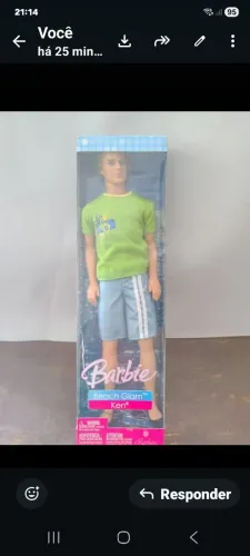 Barbie Boneco Ken Glamour de praia- 2005 