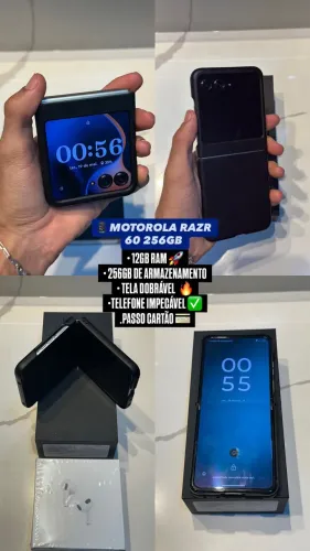 Motorola razr 60 256gb dobrável