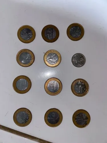 Coleção de moedas raras