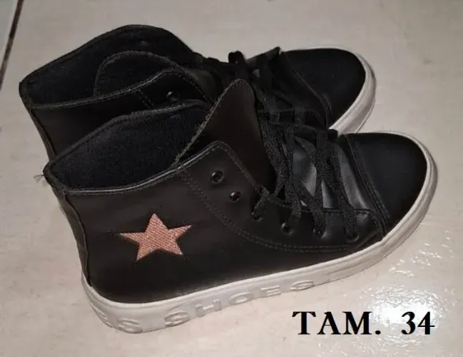 BOTA INFANTIL ESTRELA ROSA