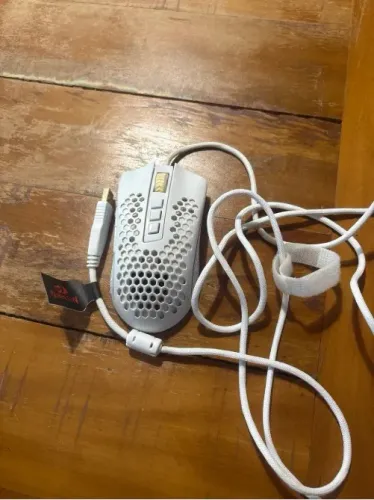 Mouse Gamer Redragon Branco Original Usado
