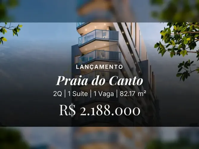 Pronto para morar: apartamento em Praia do Canto com suíte e terraço!