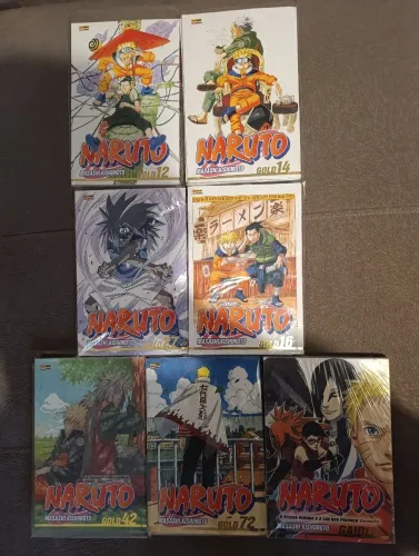 Mangá naruto gold (volumes raros)