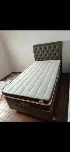 Cama solteiro nova 