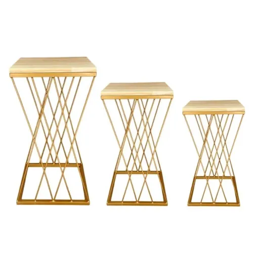 Pegue e monte /kit trio de mesa