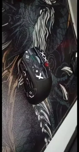 Mouse Gamer SMAILWOLF RS7 Sem Fio 2.4GHz + Bluetooth 5.2 + USB Recarregável