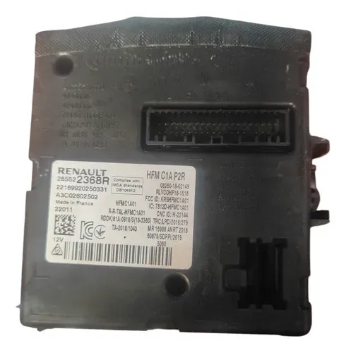 Módulo Conforto (285s22368r) Renault Zoe 2022/23