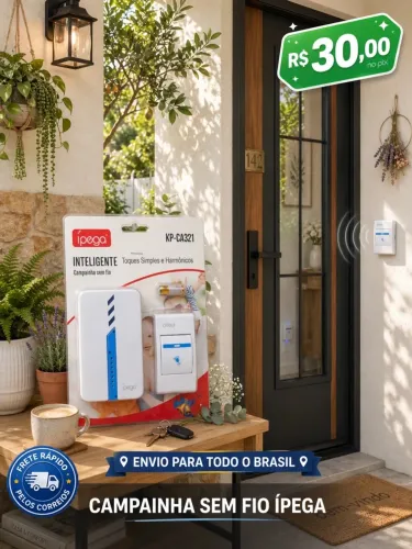 Campainha Sem Fio Ípega KP-CA321