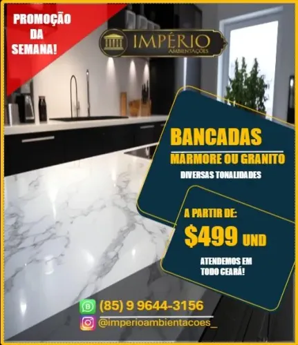 Peças de mármore em promoção