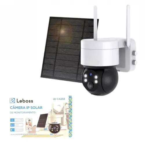 Lacrada Câmera IP Solar de Monitoramento LEBOSS LB-CA258