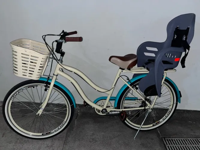 Bicicleta Praiana Retrô 6V Aro 26