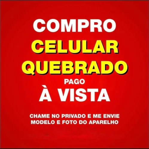 Celular quebrado