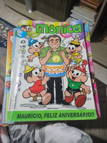 Livros turma da Mônica, variados