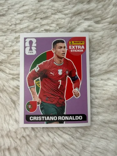 Figurinha Legend Lilás Cristiano Ronaldo